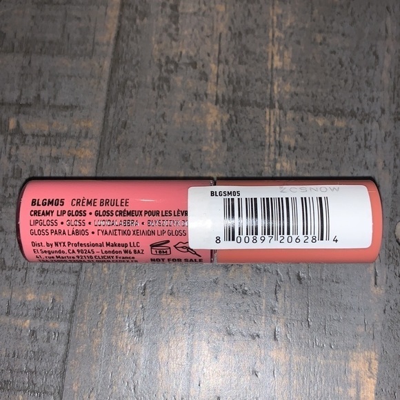 5/$25 NYX Butter Gloss- Creme Brûlée NEW - Picture 5 of 5